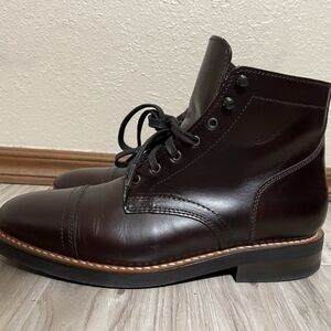 Thursday Boot Company Men's Brown Leather Boots Size 10W